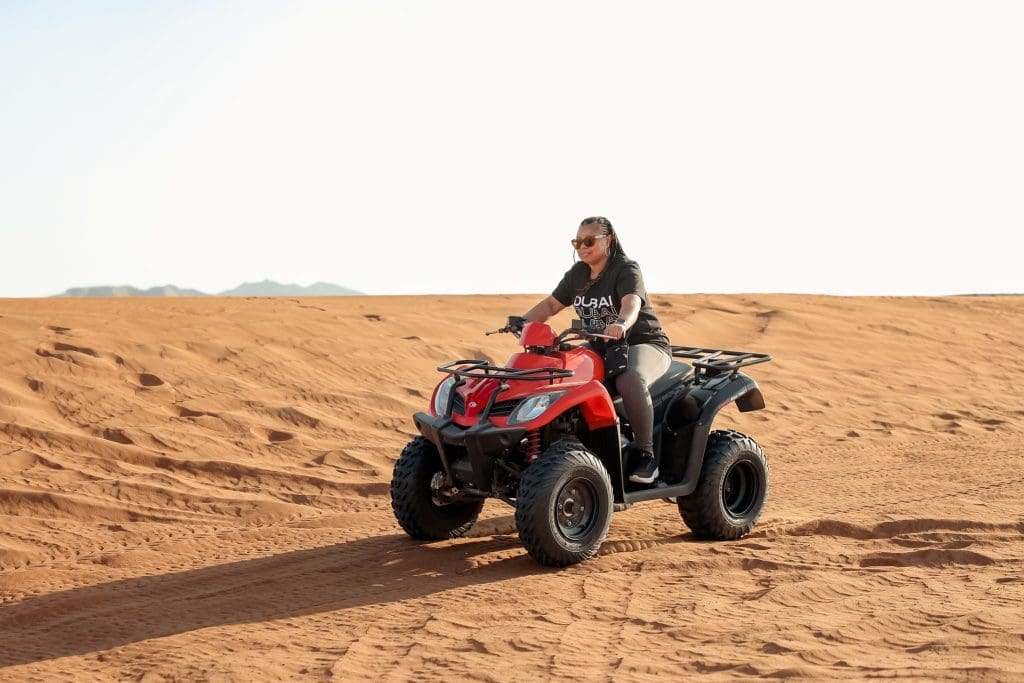 Dune bashing and atving - best things to do in Dubai