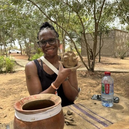 ghana cocounut carving